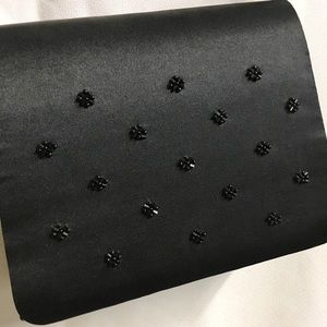 Black evening bag